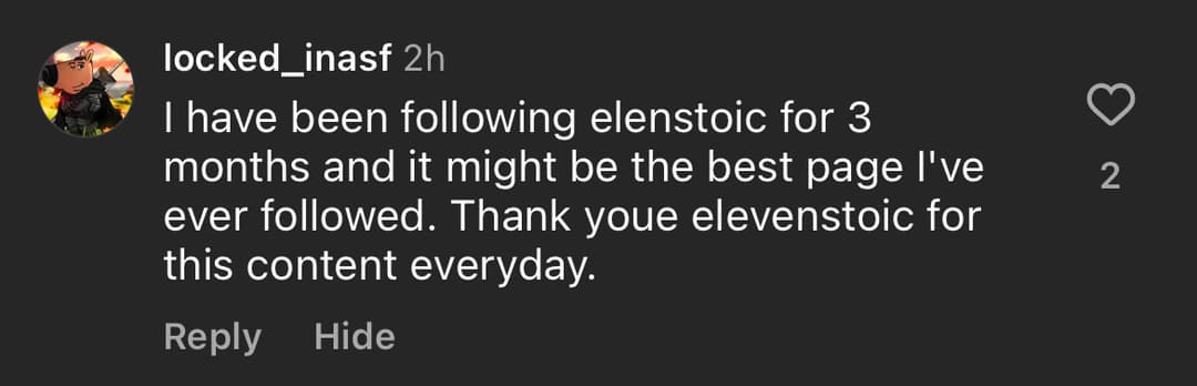 Fan comment 38